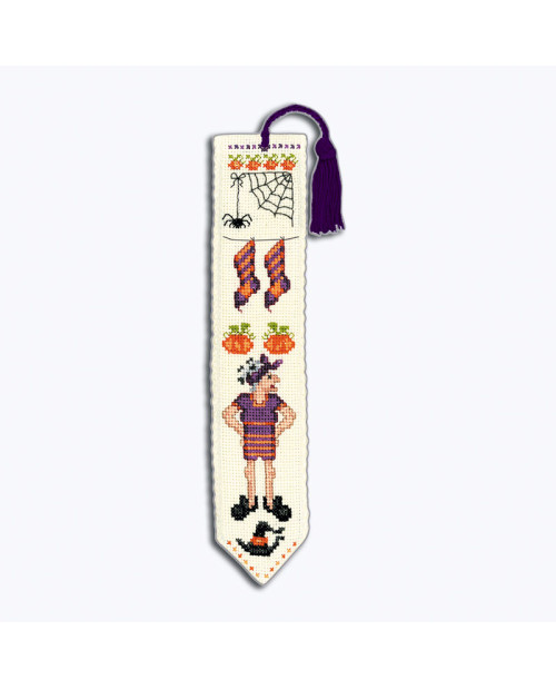 Bookmark. A Witch. Cross stitch kit. Le Bonheur des Dames 4531