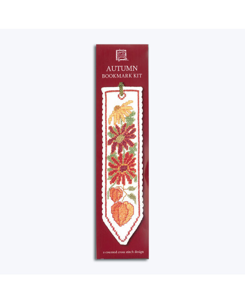 Textile Heritage Collection Cross Stitch Bookmark Kit - Red Squirrel