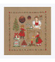 Christmas accessories. Counted cross stitch picture. Le Bonheur des Dames 2617