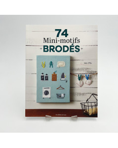 74 Mini-motifs brodés. Livre par mo-ffu. Les Éditions de Saxe JALI367